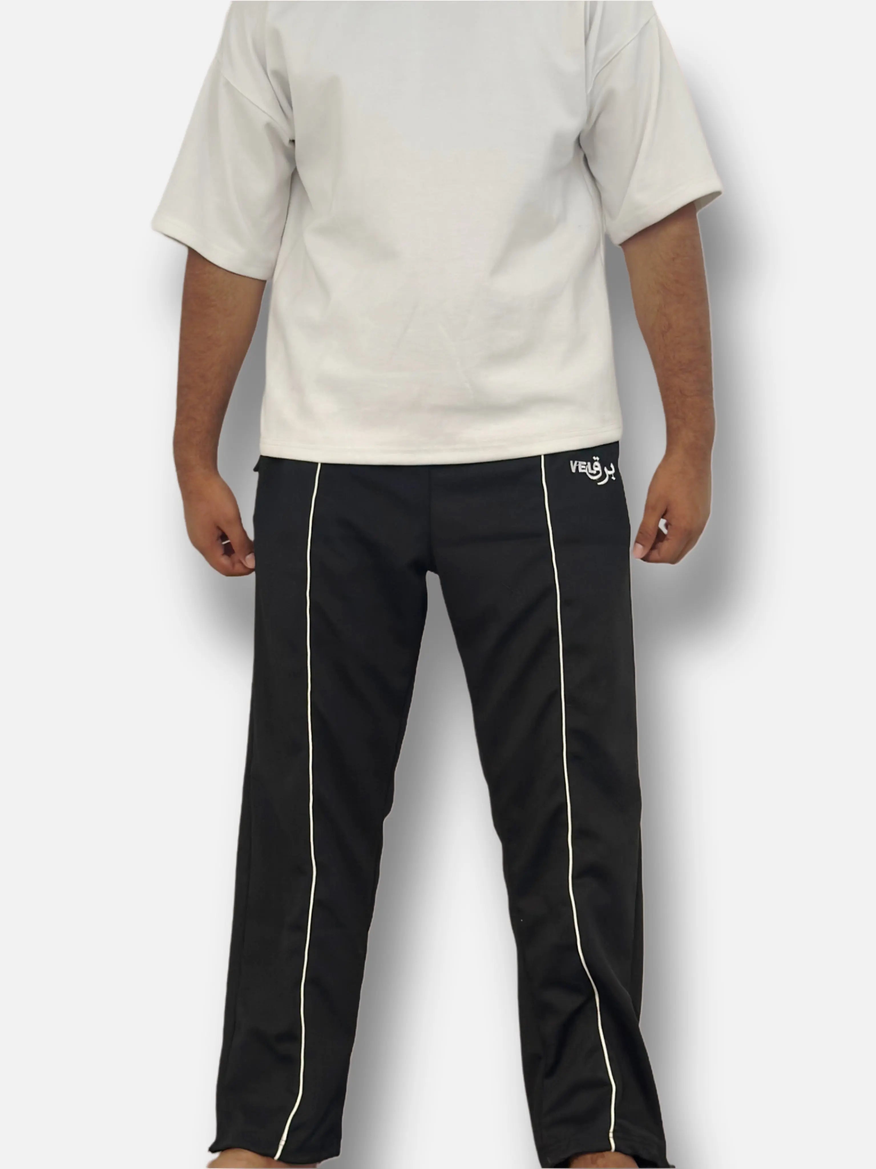 4 Pockect Black Track pants